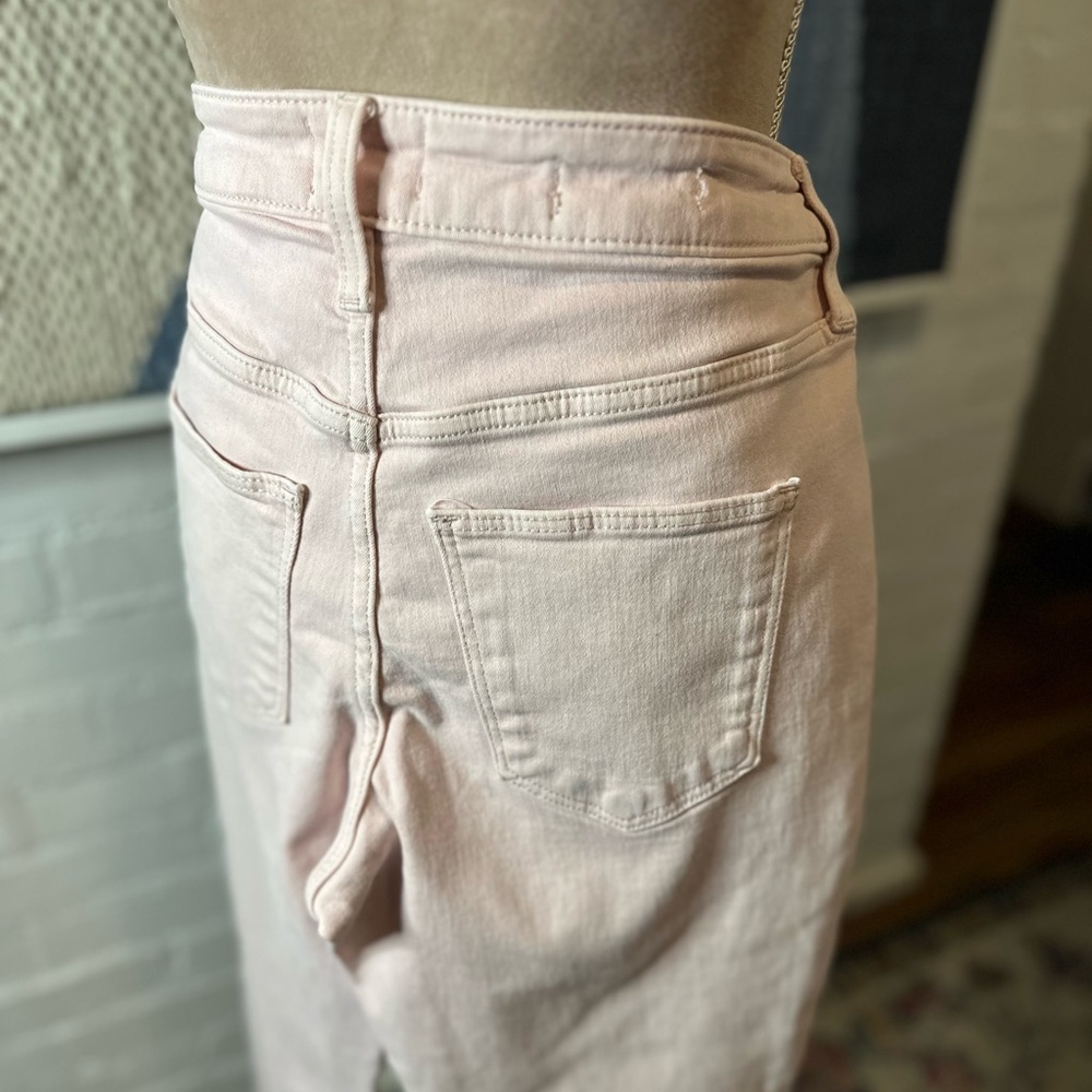 Universal Thread Pink High Rise Slim Straight Jeans - Picture 11 of 14